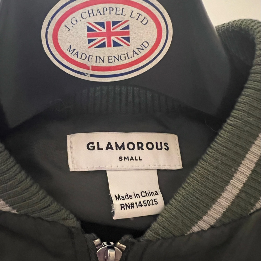 Glamorous Bomber Jacket Size Small - image 8